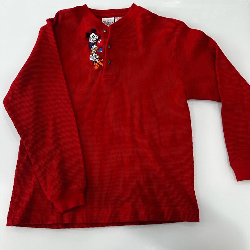 Thermo Disney long sleeve. Size:L in kids! Color:red